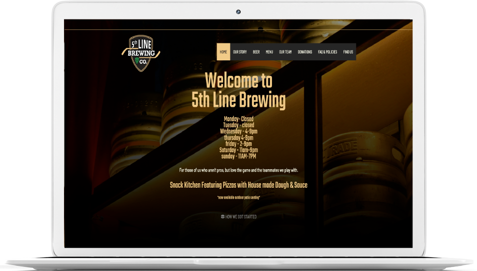 brewery website design yakima