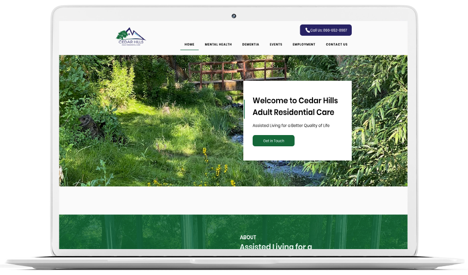 assisted living website build yakima